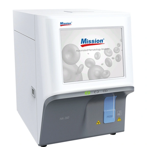 Mission HA-360 3-Diff Automatic Hematology Analyzer | With Diluent & Lyse