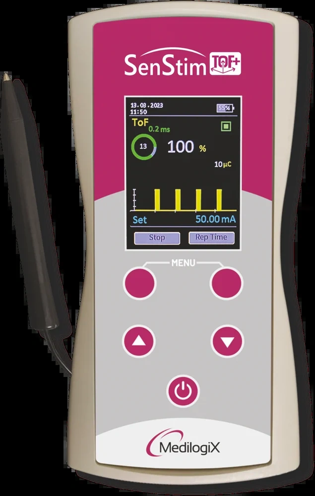 Medilogix Senstim TOF Standalone NMBA Monitor Nerve Stimulator with PNS